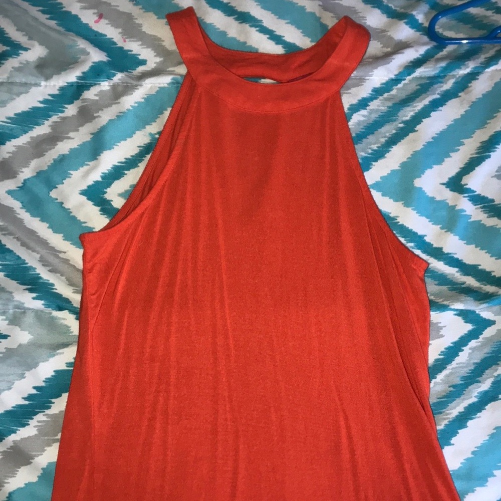 Orange top